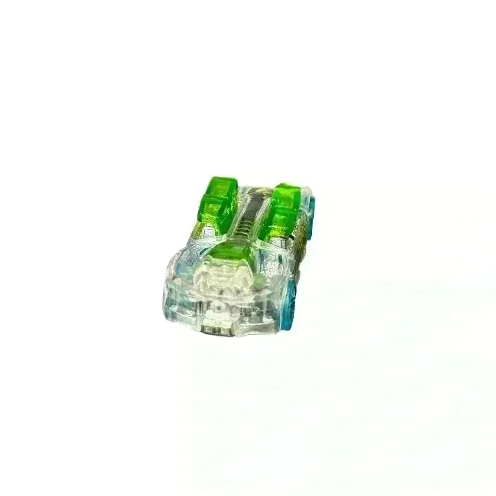 2004 Hot Wheels WHAT 4-2 Clear Blue/Green Car